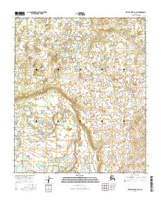 2016 Map of Kateel River A-2 SW, 2016 Print