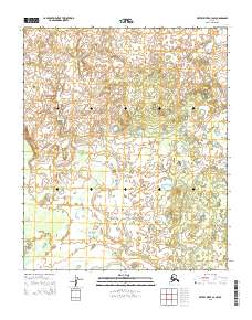 2015 Map of Kateel River A-3 NW, 2015 Print