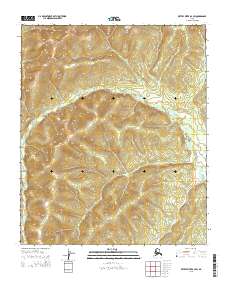 2015 Map of Kateel River A-4 SW, 2015 Print