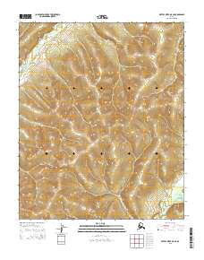 2015 Map of Kateel River A-5 NE, 2015 Print