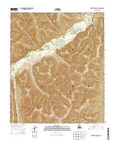 2015 Map of Kateel River A-5 SE, 2015 Print