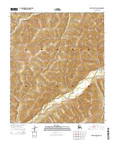 2015 Map of Kateel River A-5 SW, 2015 Print