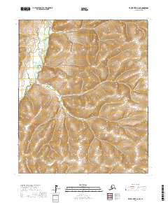 2017 Map of Kateel River A-6 NE, 2017 Print