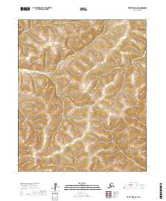 2017 Map of Kateel River A-6 SE, 2017 Print