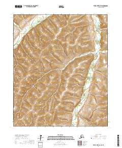 2017 Map of Kateel River A-6 SW, 2017 Print