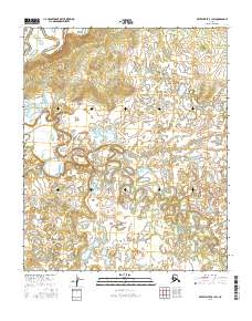 2016 Map of Kateel River B-1 SW, 2016 Print