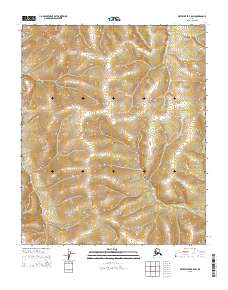 2015 Map of Kateel River B-5 SW, 2015 Print