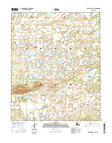 2016 Map of Kateel River C-2 NW, 2016 Print