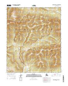 2015 Map of Kateel River C-4 NW, 2015 Print