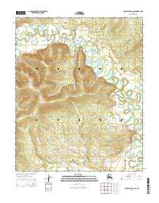 2015 Map of Kateel River C-4 SW, 2015 Print