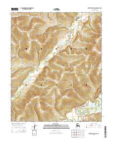 2015 Map of Kateel River C-5 SW, 2015 Print