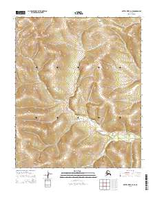 2015 Map of Kateel River C-6 SE, 2015 Print