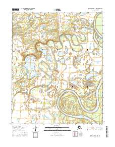 2016 Map of Kateel River D-1 NW, 2016 Print