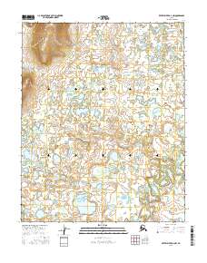 2016 Map of Kateel River D-3 NW, 2016 Print