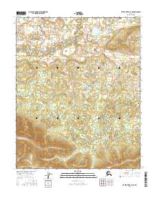 2016 Map of Kateel River D-4 SE, 2016 Print