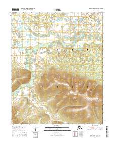 2016 Map of Kateel River D-4 SW, 2016 Print
