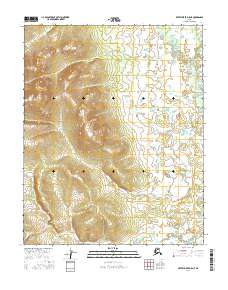 2016 Map of Kateel River D-5 NE, 2016 Print