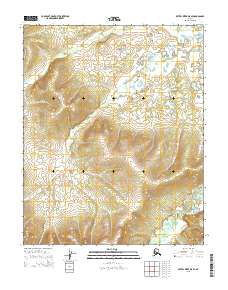 2015 Map of Kateel River D-5 SE, 2015 Print