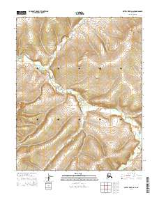 2015 Map of Kateel River D-6 SE, 2015 Print