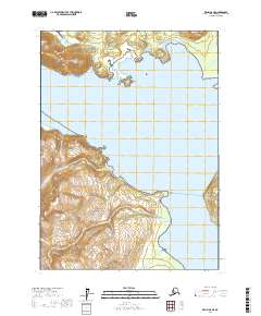 USGS Topographic Map – Kenai A-8 NE