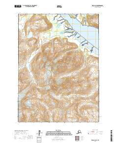 USGS Topographic Map – Kenai A-8 NW