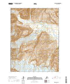 USGS Topographic Map – Kenai A-8 SW