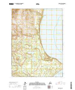 USGS Topographic Map – Kenai B-7 NE