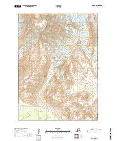 USGS Topographic Map – Kenai B-8 NE