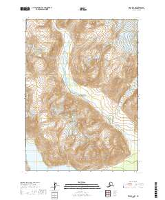 2017 Map of Kenai B-8 NW, 2017 Print