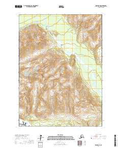 USGS Topographic Map – Kenai B-8 SE