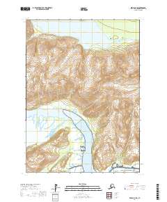 USGS Topographic Map – Kenai B-8 SW