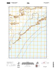 USGS Topographic Map – Kenai C-6 NE