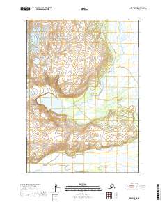 2017 Map of Kenai C-7 NE, 2017 Print