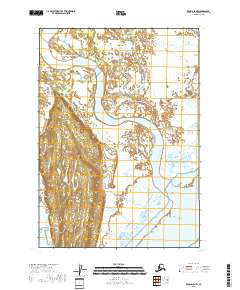 USGS Topographic Map – Kenai D-5 NW