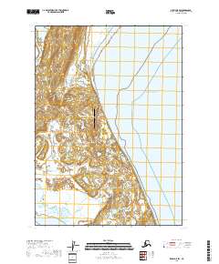 USGS Topographic Map – Kenai D-5 SW