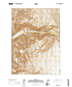 2017 Map of Kenai D-6 NW, 2017 Print