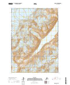 USGS Topographic Map – Kenai D-7 NW
