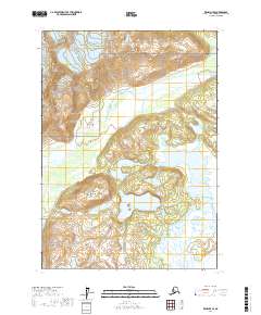 USGS Topographic Map – Kenai D-7 SE