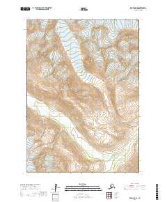 USGS Topographic Map – Kenai D-8 SW