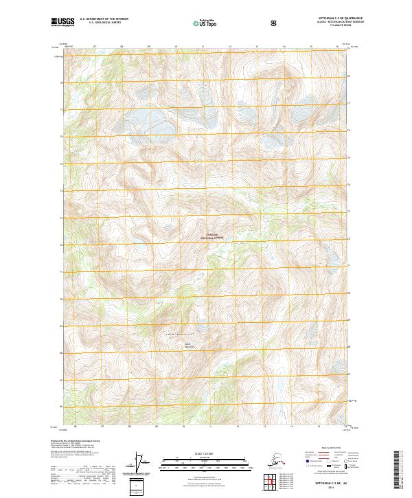 USGS Topographic Map – Ketchikan C-2 NE