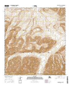 USGS Topographic Map – Killik River A-1 SE