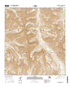 2016 Map of Killik River A-2 NE, 2016 Print