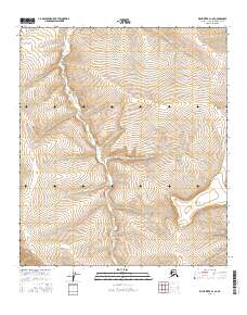 2016 Map of Killik River D-1 SE, 2016 Print