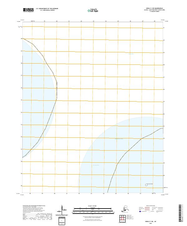 USGS Topographic Map – Kiska C-1 NE