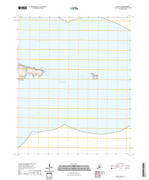 USGS Topographic Map – Kiska C-1 NW