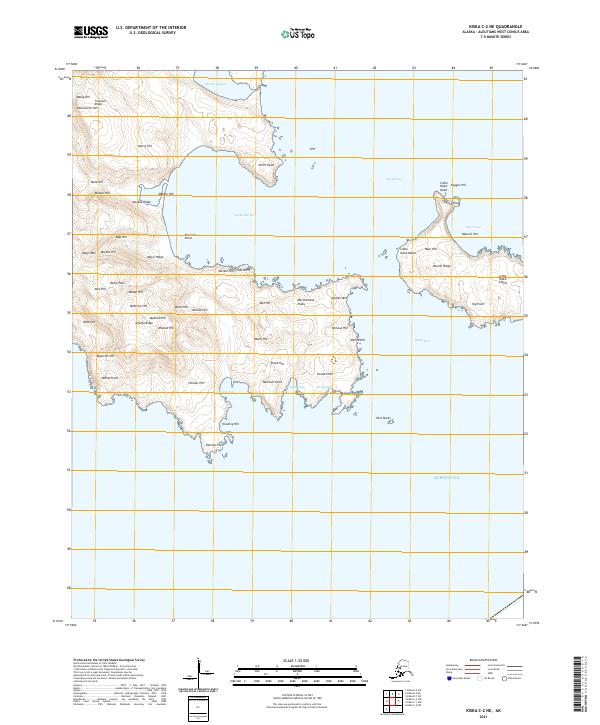 USGS Topographic Map – Kiska C-2 NE