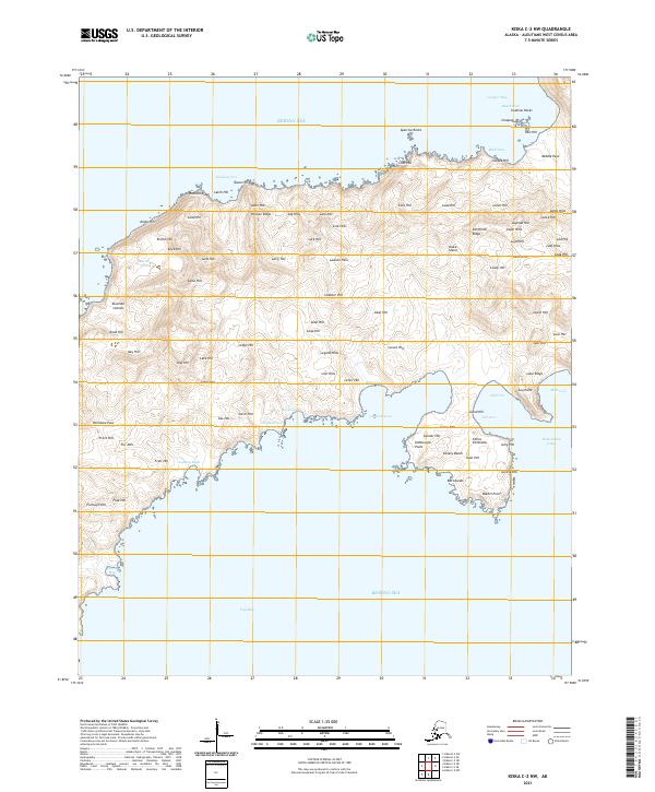 USGS Topographic Map – Kiska C-2 NW