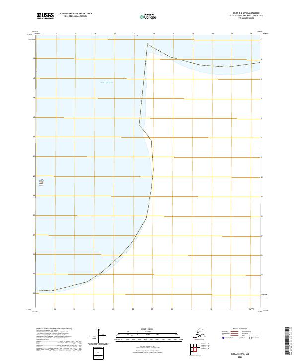USGS Topographic Map – Kiska C-2 SW