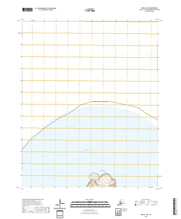 USGS Topographic Map – Kiska D-2 NE