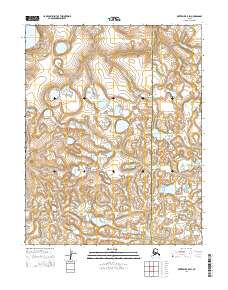 2014 Map of Kotzebue B-5 SW, 2014 Print